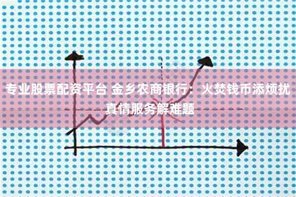 专业股票配资平台 金乡农商银行：火焚钱币添烦扰 真情服务解难题