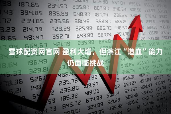 雪球配资网官网 盈利大增，但滨江“造血”能力仍面临挑战